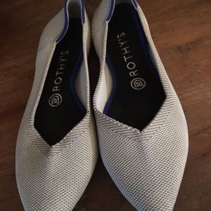 Rothy’s Beige Ballet Flats